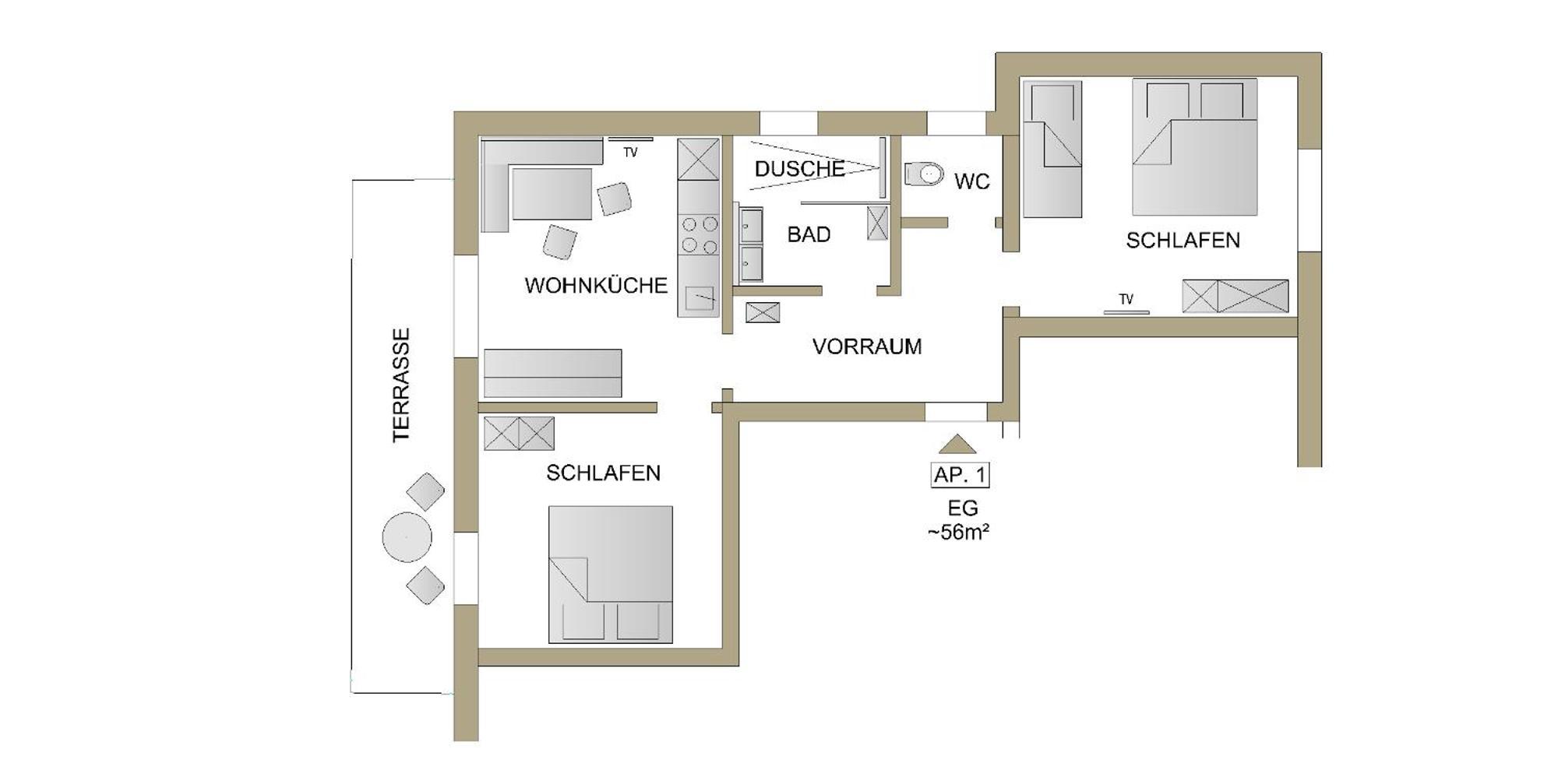 Appartements Sonnrain 플라차우 외부 사진